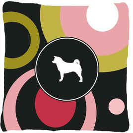 Akita Decorative   Canvas Fabric Pillow