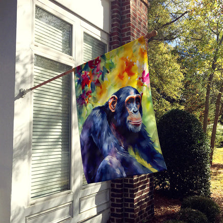 Chimpanzee House Flag