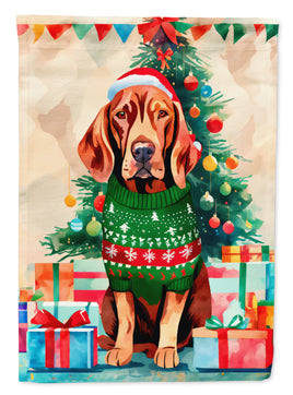 Vizsla Christmas House Flag