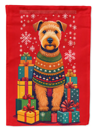 Lakeland Terrier Holiday Christmas House Flag