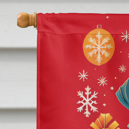 Weimaraner Holiday Christmas House Flag