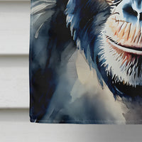 Chimpanzee House Flag