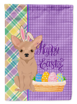 Cream Chihuahua Easter Garden Flag