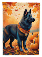 Belgian Sheepdog Fall Garden Flag