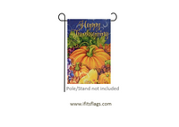 Custom Decor Thanksgiving Pumpkin 2540 Decorative Flag 2540FM Flags