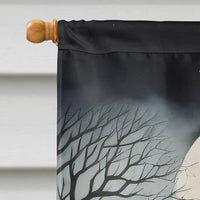 Old English Sheepdog Spooky Halloween House Flag