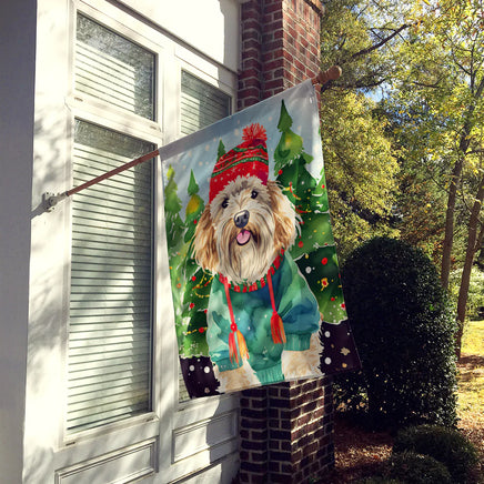 Puli Christmas House Flag