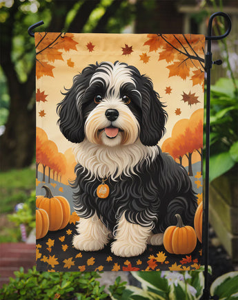 Havanese Fall Garden Flag