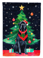 Cane Corso Christmas House Flag