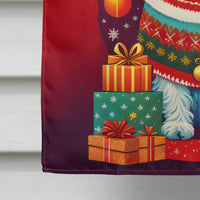 Westie Holiday Christmas House Flag