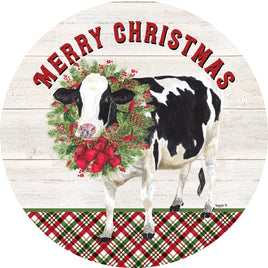 Custom Decor Christmas Cow-Suncatcher 5262SC Custom Decor 5262SC Suncatcher