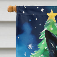 Belgian Sheepdog Christmas House Flag