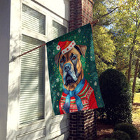 Cane Corso Christmas House Flag