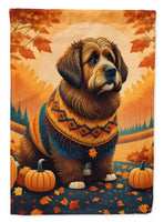 Briard Fall Garden Flag