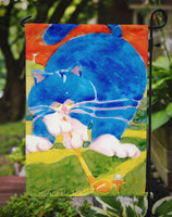 Blue Cat Golpher  Flag Garden Size