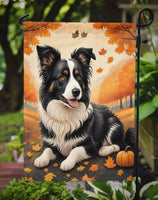 Border Collie Fall Garden Flag