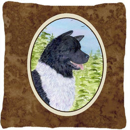 Akita Decorative   Canvas Fabric Pillow