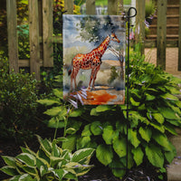 Giraffe Garden Flag