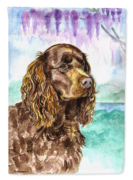 American Water Spaniel Flag Garden Size