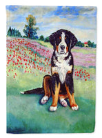 Bernese Mountain Dog Flag Garden Size