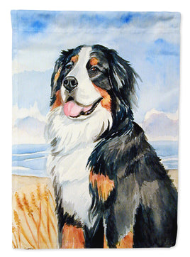 Bernese Mountain Dog Flag Canvas House Size