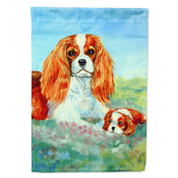 Cavalier Spaniel Momma's Love Flag Canvas House Size