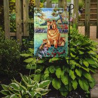 Chow Chow Momma's Love Flag Garden Size