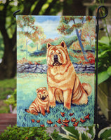 Chow Chow Momma's Love Flag Garden Size