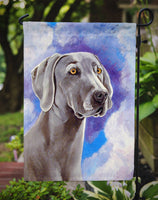 Azure Skies Weimaraner Flag Garden Size