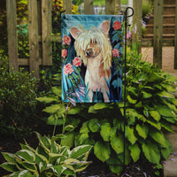 Chinese Crested  Flag Garden Size