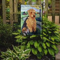 AiredaleTerrier Flag Garden Size