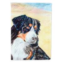 Bernese Mountain Dog Flag Canvas House Size