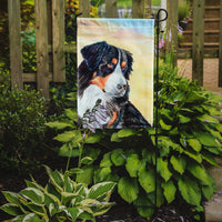 Bernese Mountain Dog Flag Garden Size