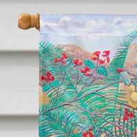 Bird - Toucan Flag Canvas House Size