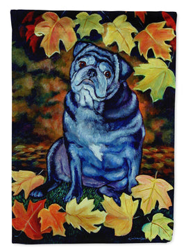 Pug Flag Canvas House Size