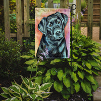 Black Labrador Flag Garden Size