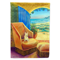 French Bulldog Flag Canvas House Size