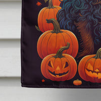 Boykin Spaniel Witchy Halloween House Flag