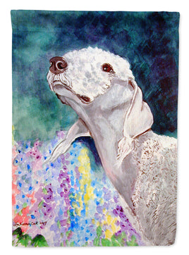 Bedlington Terrier Flag Garden Size