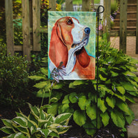 Basset Hound Flag Garden Size