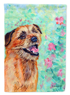 Border Terrier Flag Garden Size