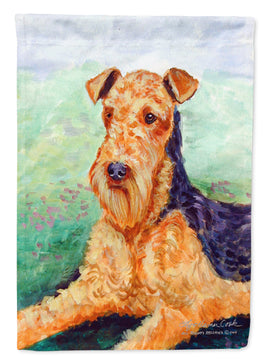 Airedale Flag Canvas House Size