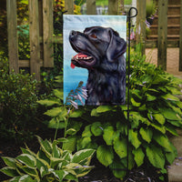 Black Labrador Retriever Flag Garden Size 7389GF