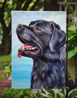 Black Labrador Retriever Flag Garden Size 7389GF