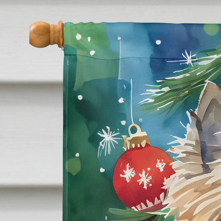 Cairn Terrier Christmas House Flag