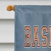 Basketball Flag Canvas House Size