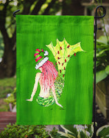 Christmas Mermaid Flag Garden Size