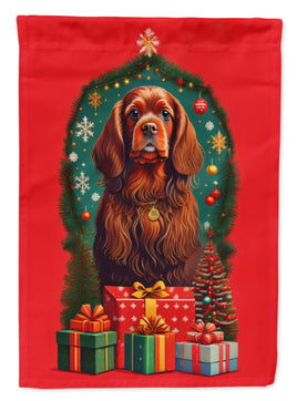 Sussex Spaniel Holiday Christmas House Flag