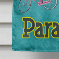 Another Day in Paradise Flag Canvas House Size