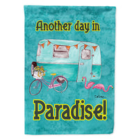 Another Day in Paradise Flag Canvas House Size